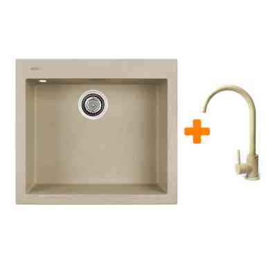 Мойка кухонная Adamant Univer Сахара + змішувач (4824296912102) Вінниця