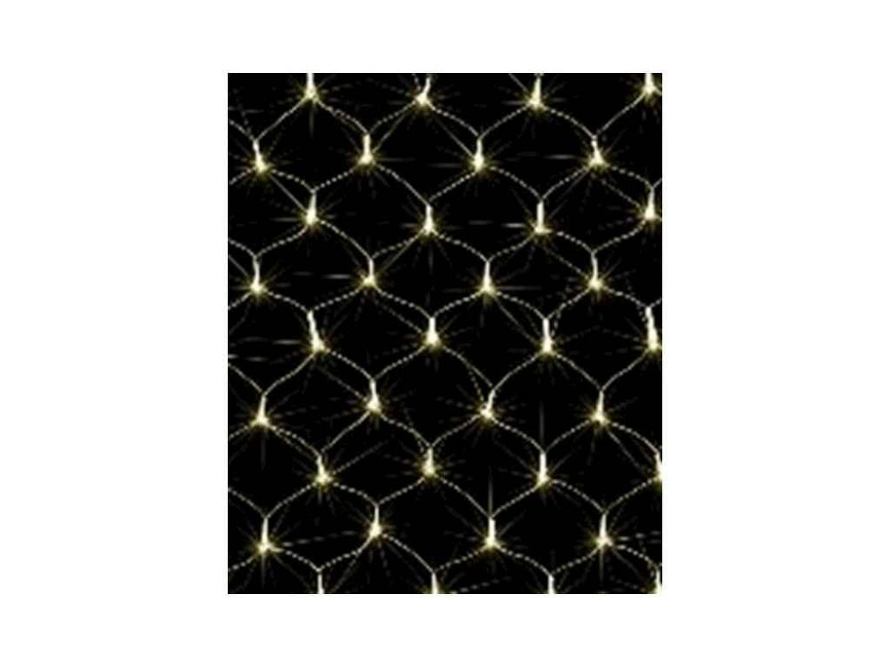 Гирлянда Сетка прозрачная 100LED 1.2*1.2м теплый белый 1590-07 ТМ КИТАЙ Киев - изображение 1