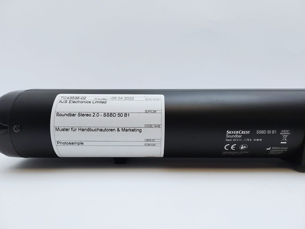 Саундбар Silver Crest SSBD 50 B1 (Б клас) Луцьк - фото 3