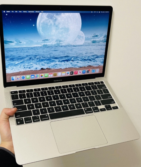 MacBook Air 2020 , M1, Silver, 16Gb, 256Gb SSD. Київ - фото 1