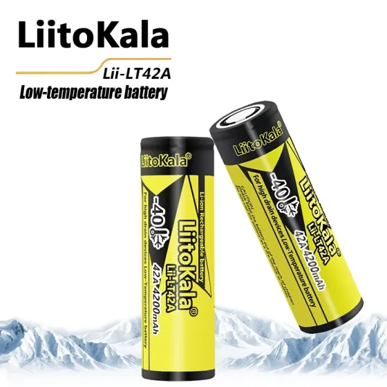 Li-ion акумулятор 21700 LiitoKala Lii-LT42A, 3.7В 4200 мА·год високотоковий 42А 10C Київ