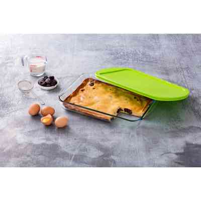 Форма для выпечки Pyrex Cook Store прямокутна з кришкою 40 х 27 х 7 см 4.5 л (240P002/7644) Винница
