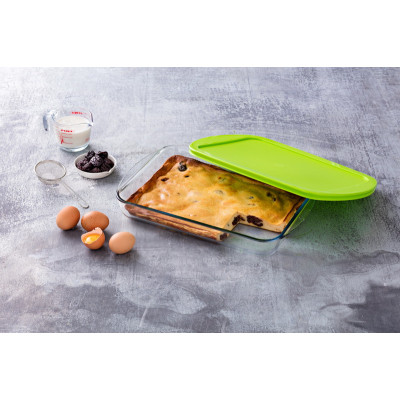 Форма для выпечки Pyrex Cook Store прямокутна з кришкою 40 х 27 х 7 см 4.5 л (240P002/7644) Винница - изображение 6