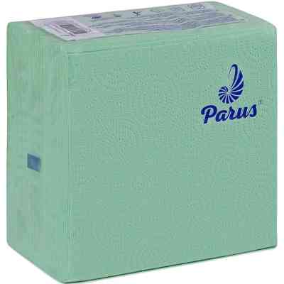 Салфетки столовые Parus 1 слой 33х33 см Зеленые 100 шт. (4820205440366) Винница