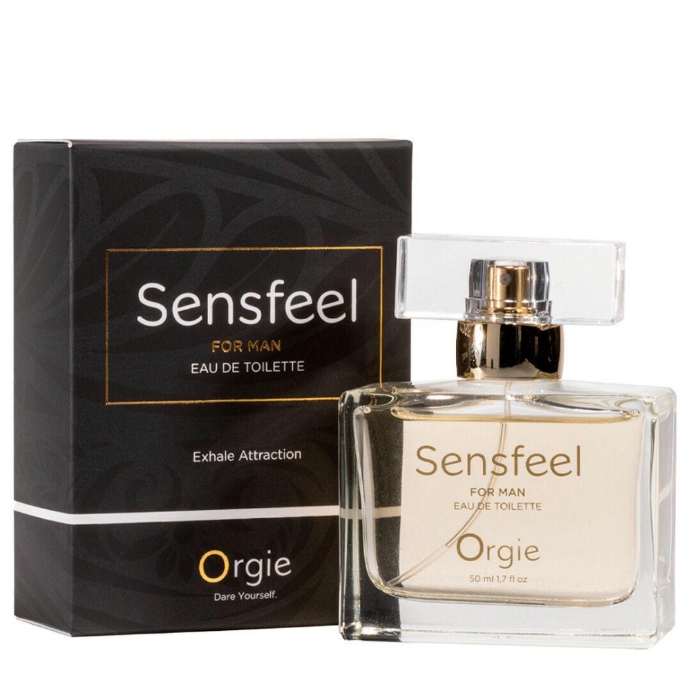 Мужские духи с феромонами Orgie – Sensfeel for Man (50 мл), цитрусово-древесный аромат Sex Aura Киев - изображение 1