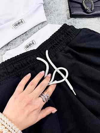 Жіночий стильний повсякденний літній костюм двонитка,турцький еластичний мікродайвінг Одеса