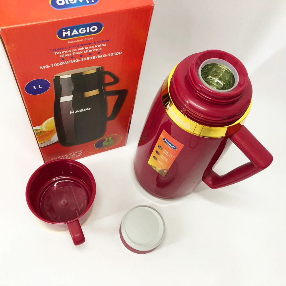 Чашка-термос для кави Magio, Якісний сімейний термос, Довговічний термос з вакуумною ізоляцією IX-30 Львів - фото 12