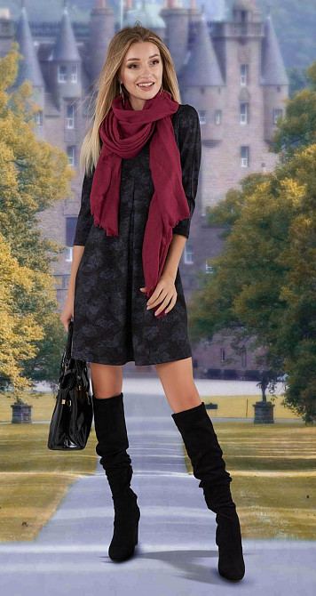 Вільна сукня с гарною спинкою (42) Київ - фото 4