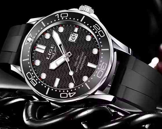 Чоловічий наручний годинник LIGE Київ