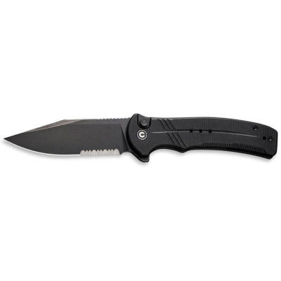Ніж Civivi Cogent Serrated, Black G10, Darkwash (C20038E-1) Вінниця - фото 1