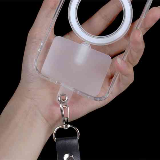 Держатель шнурка для телефона Ring (Прозрачный) Николаев
