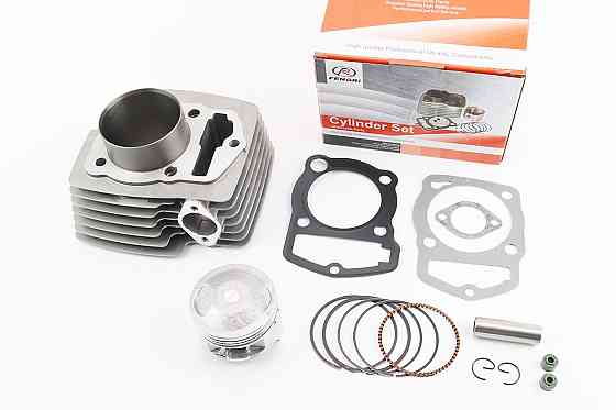 Циліндр к-кт (ЦПГ) CB200cc Ø63,5мм (висота циліндра 69мм, палець 15мм) FENGRI Київ