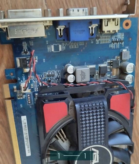 Видеокарта: GeForce GT 440 1gb. Киев - изображение 1