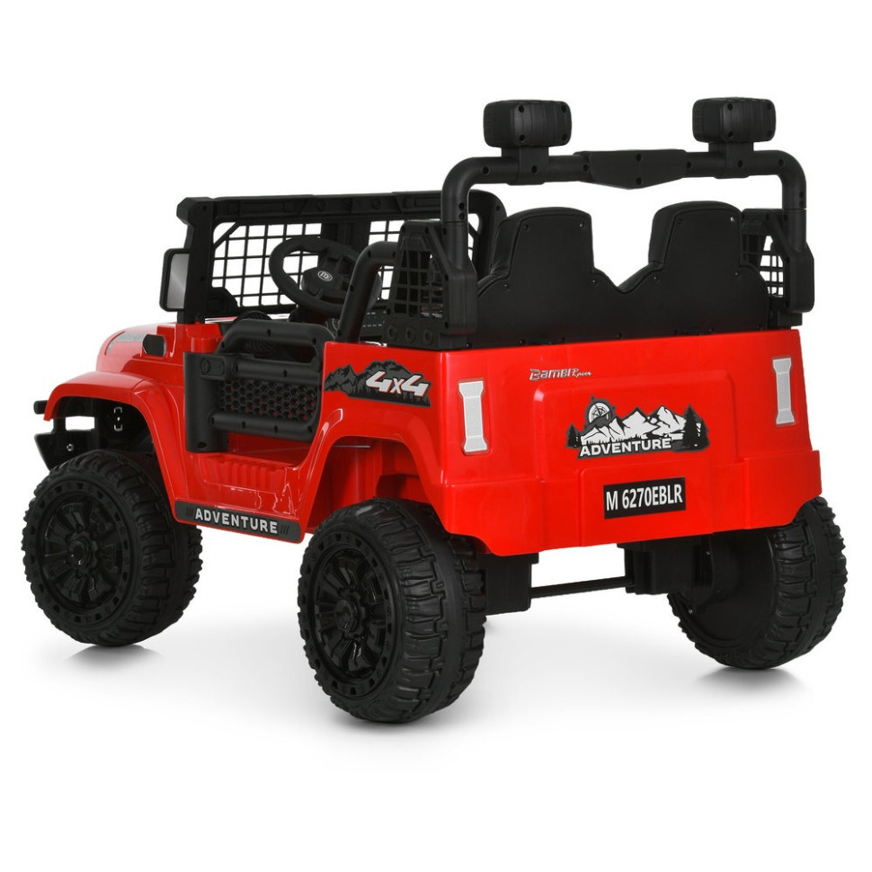 Дитячий електромобіль Джип M 6270EBLR-3(24V) до 20 кг Вінниця - фото 3