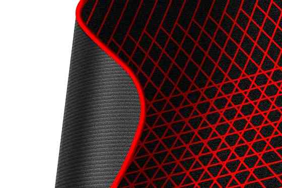 Ігрова поверхня Defender Cybe 1020х1220х4мм, гелева, чорно-червона Вінниця