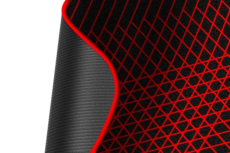 Ігрова поверхня Defender Cybe 1020х1220х4мм, гелева, чорно-червона Вінниця - фото 5