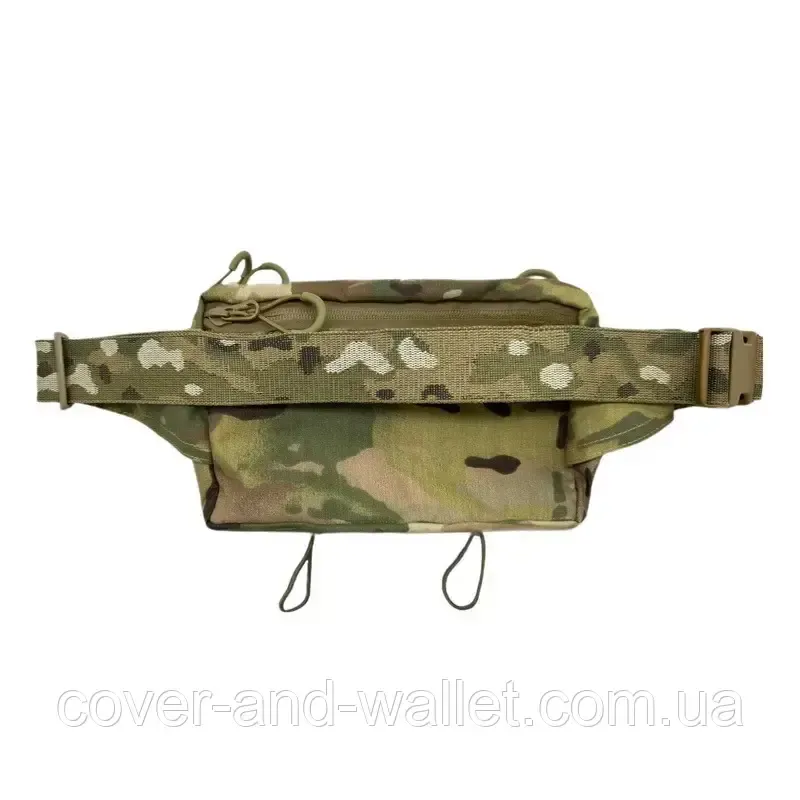 Тактическая сумка бананка на пояс или через плечо с велкро Мультикам Cordura 1000den Киев - изображение 6