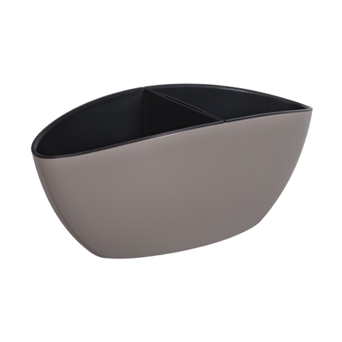 Вазон Каноє зі вставкою 32*14см какао Алеана Житомир