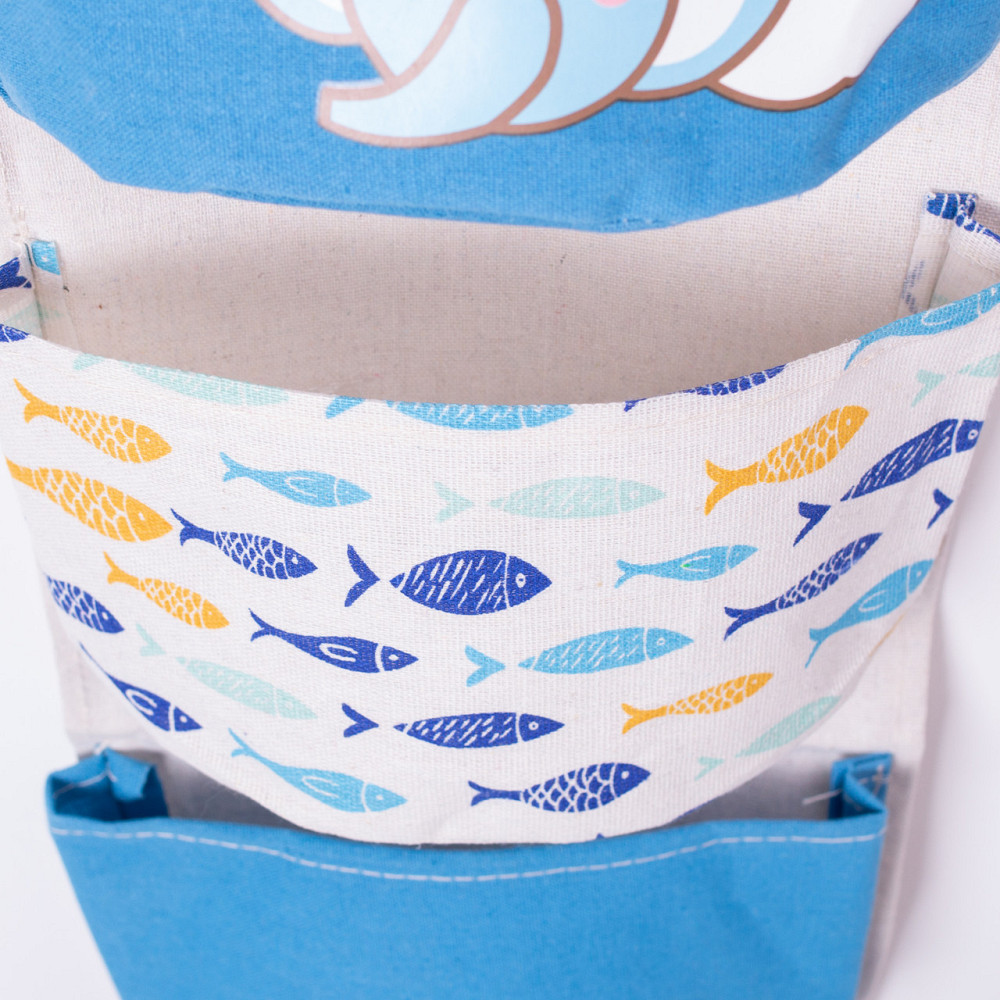 Yiwu Підвісний органайзер на 5 відділень 20×58 (см) Синій HP-41-13BL Коломия - фото 6