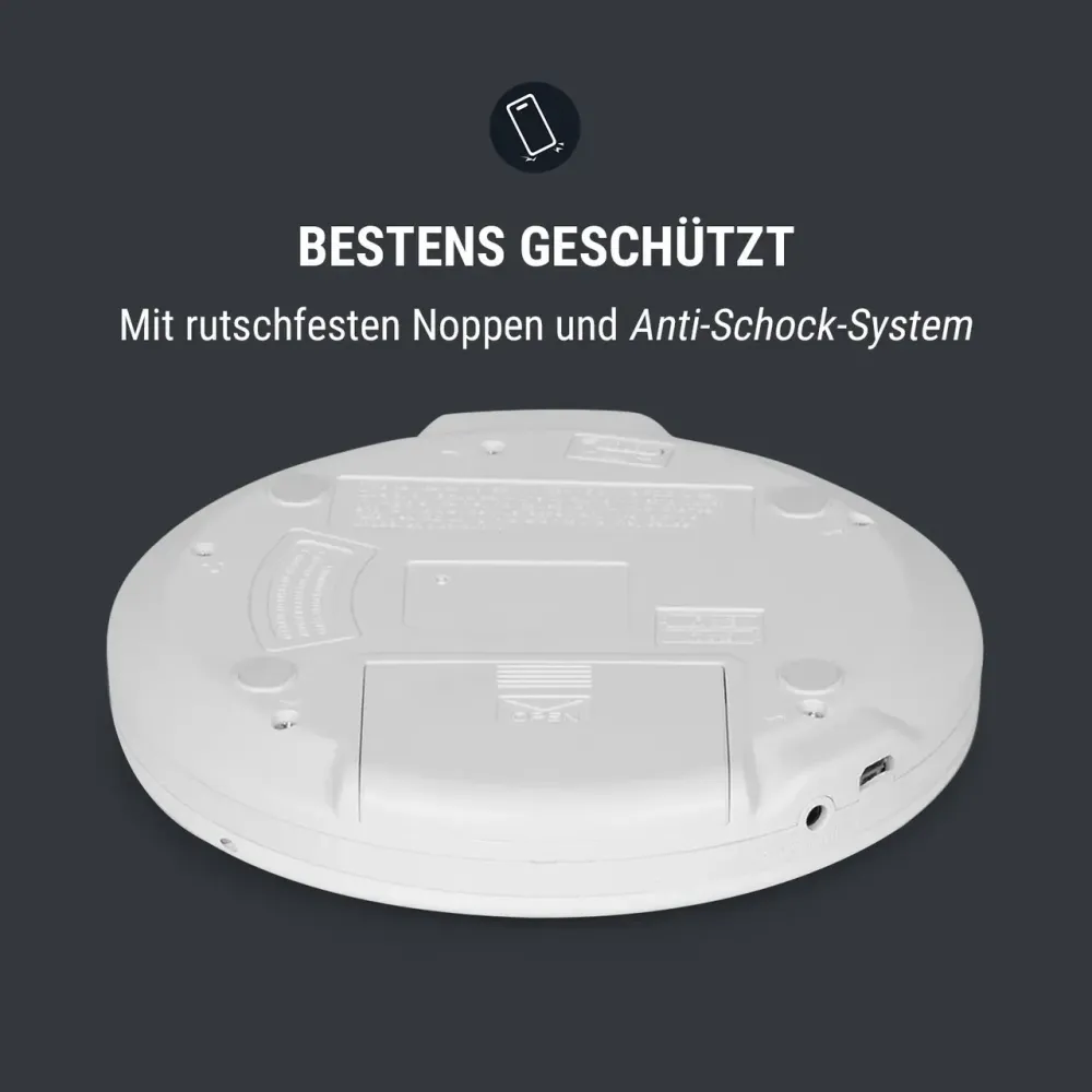 Портативний CD-програвач OneConcept CDC 100 MP3-CD РК-дисплей Німеччина Дніпро - фото 7