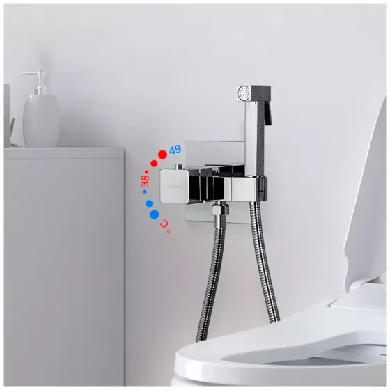 Гігієнічний душ GAPPO G7207-40 з термостатом, хром Київ