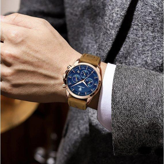 Чоловічий наручний годинник Poedagar West Вінниця - фото 8