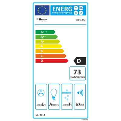 Витяжка кухонна Hansa OKP6547SH Вінниця