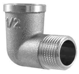 Коліно з ВЗ 3/4" (нікель) Київ