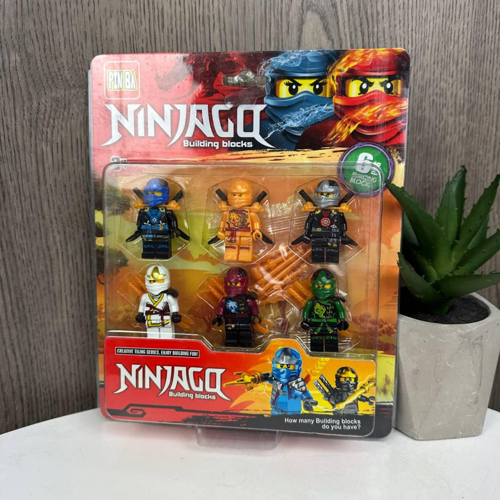 Набір фігурок Harry Potter 6 шт., іграшкові герої персонажі Гаррі Поттер Ninjago ( 22472 ) Харків - фото 2