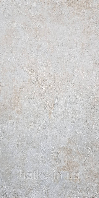 Обои виниловые на флизелине AS creation Deluxe метровые под штукатурку структурные бежевые с бирюзой 39950-4 Киев - изображение 1