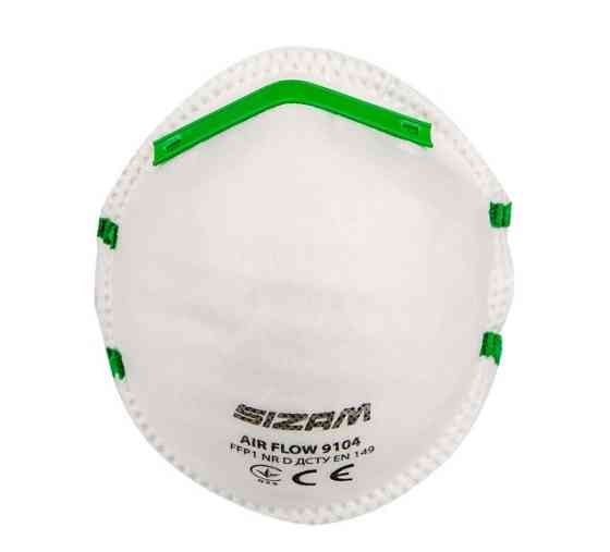 Sizam респіратор одноразовий без клапана видиху Air Flow 9104 FFP1, арт. 35074 Рівне