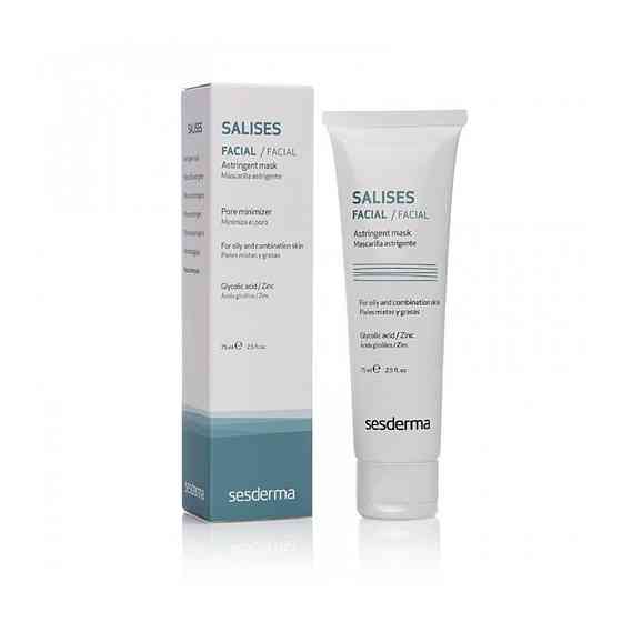 Маска для очищения комедонов SeSDerma Salises Astringent Facial Mask 75 мл Днепр