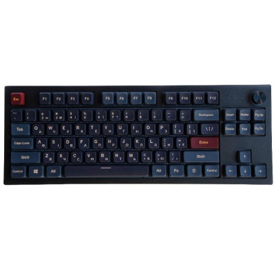 Клавіатура MONTECH Darkness MK87DB TKL DB USB UA Gray (MK87DB) Вінниця - фото 1