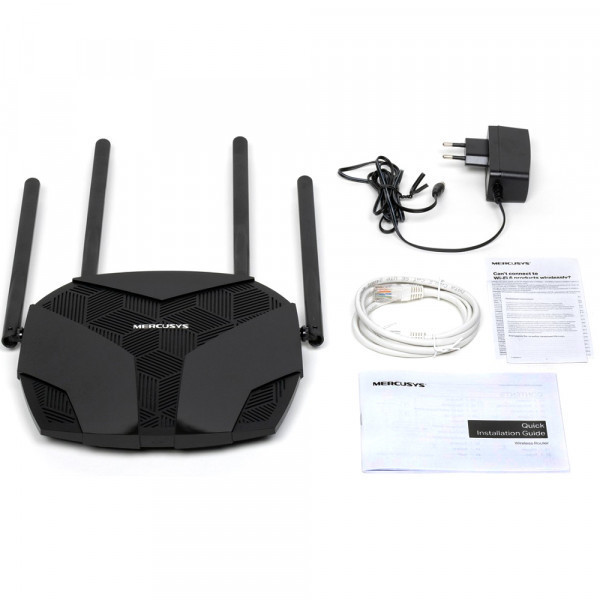Маршрутизатор Mercusys MR70X, AX1800 3xGE LAN 1xGE WAN MU-MIMO OFDMA (MR70X) Киев - изображение 5