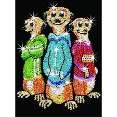 Набор для творчества Sequin Art RED Rascals Meerkats (SA1008) Винница - изображение 1