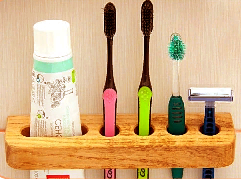 Органайзер для зубних щіток "Мелаль" каррі Миколаїв - фото 1