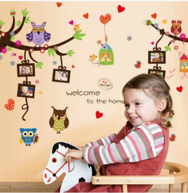 Наклейка декоративна для дитячої сукні на гілках Київ - фото 1