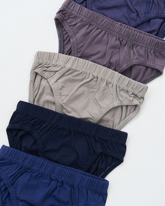 Подростковые трусы на мальчика - однотонный микс (5шт в уп) Nicoletta 41702 Киев - изображение 3