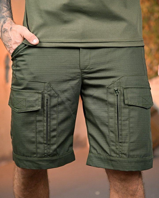 Міські тактичні шорти GEN 3 олива ПП7724 Одеса - фото 8