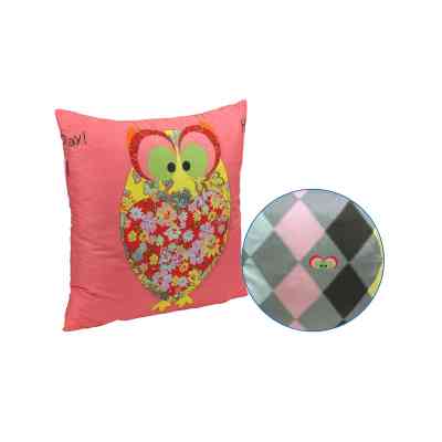 Подушка Руно декоративная "Owl Red" 50х50 см (306_Owl Red) Винница