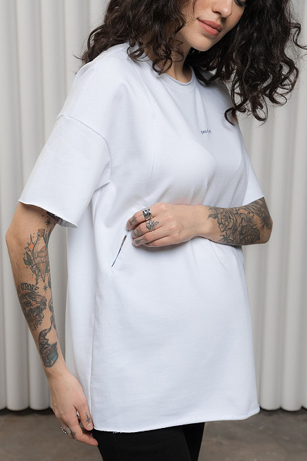 Футболка для беременных и кормящих VIVA размер S Юла Мама Белый Кривой Рог - изображение 6