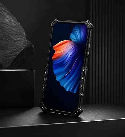 Бампер для Blackview A52, A52 Pro,с усиленным корпусом, цвет Black Киев