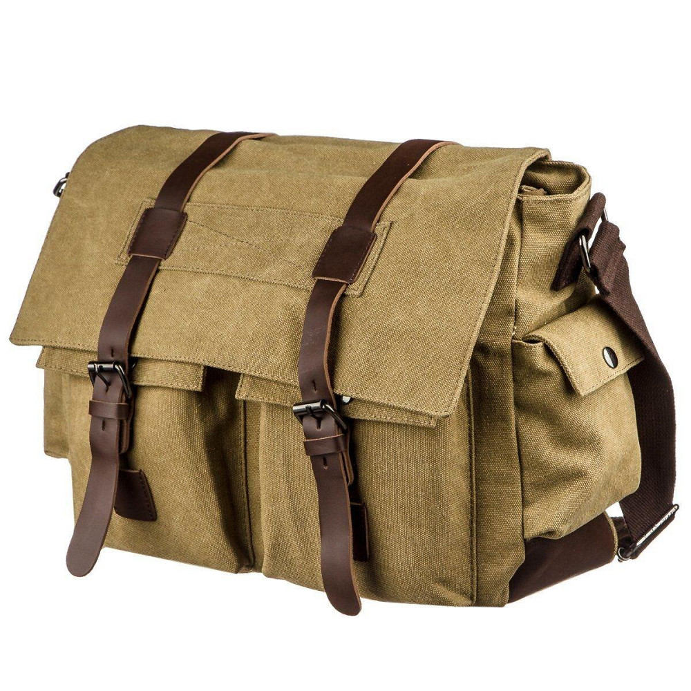 Сумка на плече текстильна Пісочна (Vintage) Київ - фото 5