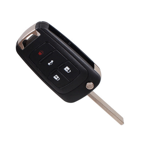 Выкидной ключ Chevrolet, корпус под чип, 4 кнопки, автоключ DKT0269, HU100, смарт корпус Киев - изображение 2