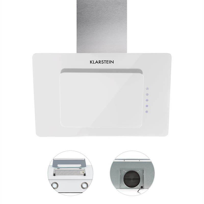 Вытяжка Lorea без головы 60см 290 м³/ч сенсорное стекло 60 | Белый (Германия, читать описание) Ровно - изображение 1