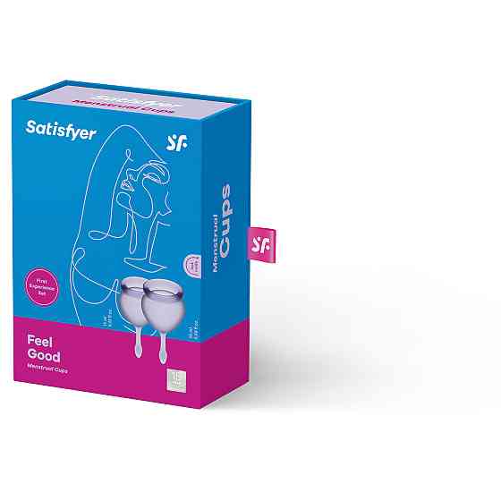 Менструальные чаши Satisfyer Feel good Menstrual Cup (Lila) Sex Aura Киев