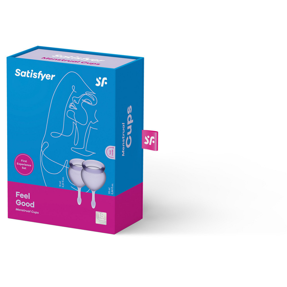 Менструальные чаши Satisfyer Feel good Menstrual Cup (Lila) Sex Aura Киев - изображение 1