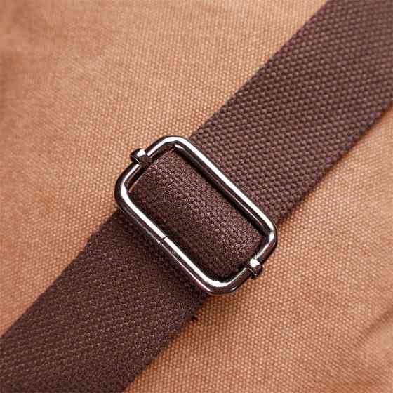 Отличная вертикальная сумка для мужчин из текстиля Коричневый (Vintage) Киев