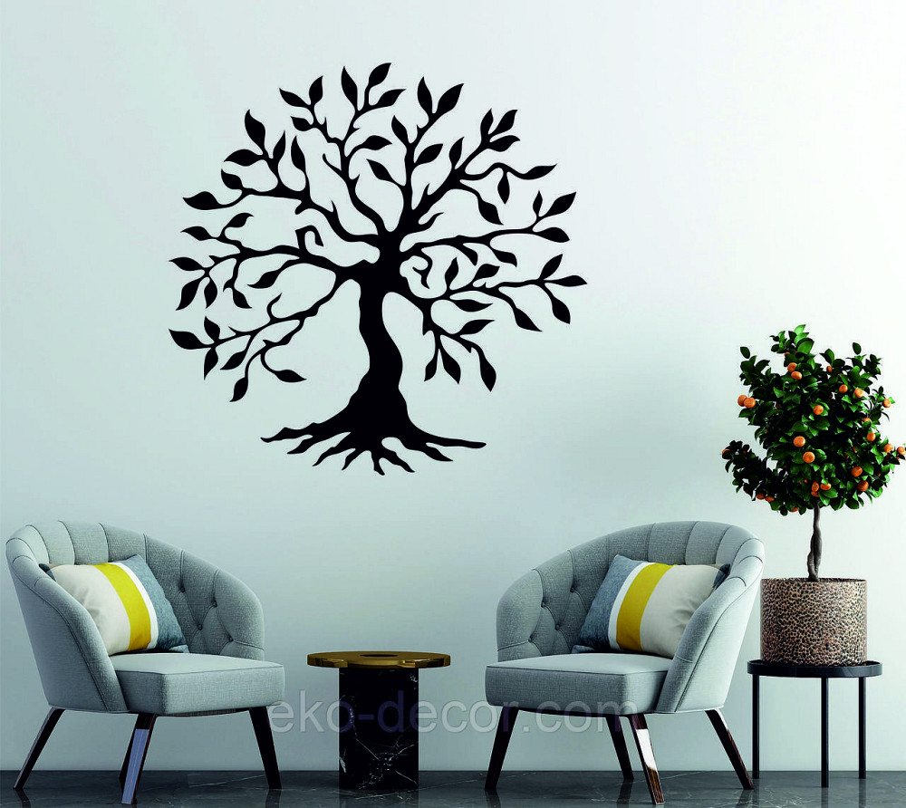 Декоративне настінне Панно «Дерево» Декор на стіну Київ - фото 1