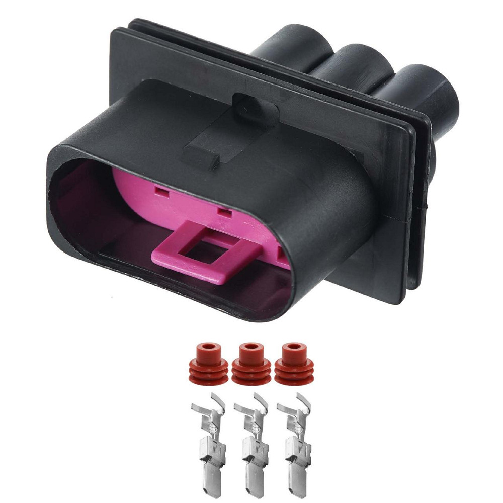 Роз'єм конектор 3-кон., Бренд Delphi (Aptiv Или Fci?), 1J0906443, 15363631, VAG, Германия, Audi, Bugatti, Porsche, Seat 40465 Київ - фото 1